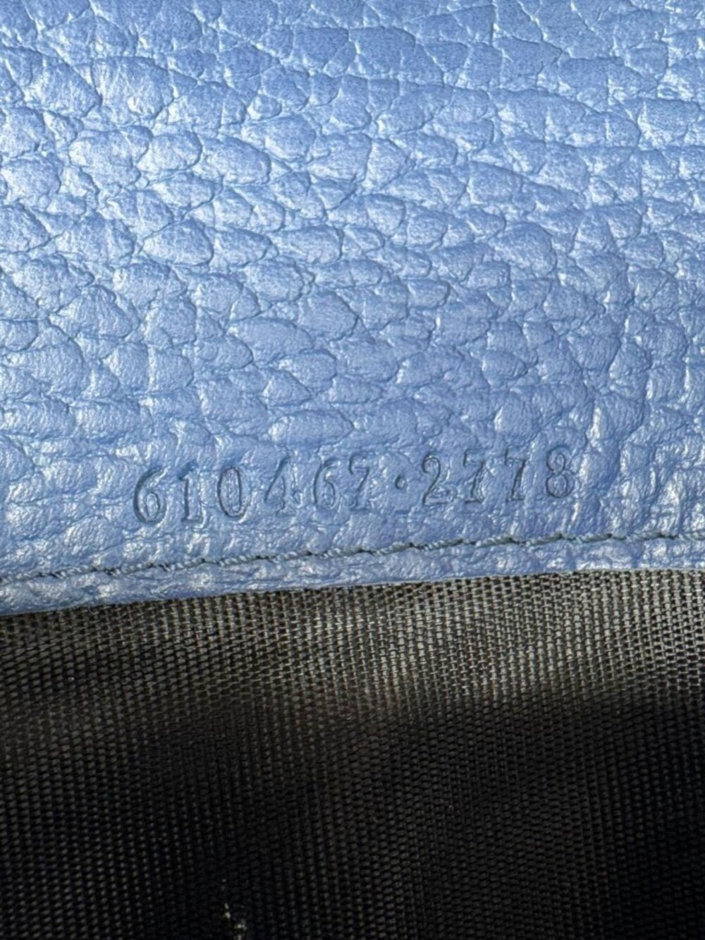Gucci GG Interlocking Leather Long Wallet Black 610467 - Picture 14 of 14